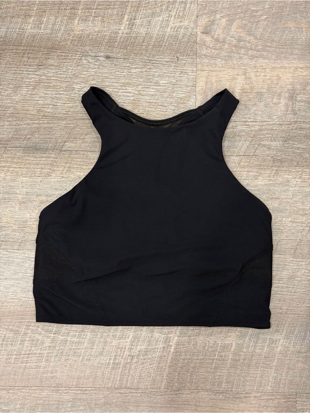 lululemon Black Racerback Sports Bra Women’s Size 4 Athletic Workout Yoga Gym